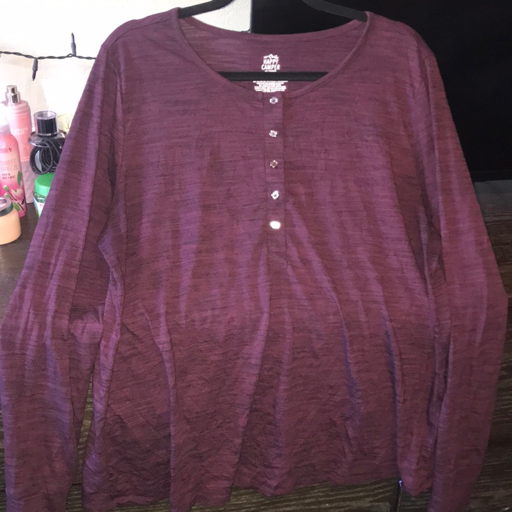 Burgundy Long Sleeve